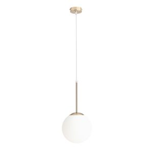 Lampa wisząca Bosso mosiądz-biała 1xE14x10W wym:200x14x14cm IP20 Aldex 1016606 Lampa wisząca Bosso mosiądz-biała 1xE14x10W wym:200x14x14cm IP20 Aldex 1016606