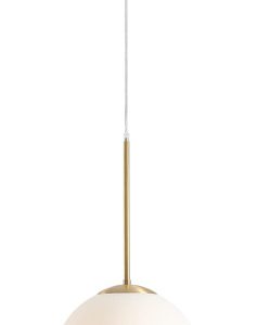 Lampa wisząca Bosso mosiądz-biała 1xE27x15W wym:200x30x30cm IP20 Aldex 1078445 Lampa wisząca Bosso mosiądz-biała 1xE27x15W wym:200x30x30cm IP20 Aldex 1078445
