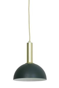 Lampa wisząca Boste ciemnozielona złota 100422