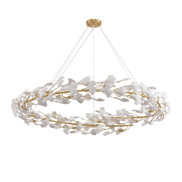 Lampa wisząca BOTANIKA złoto biała 150 cm 749229