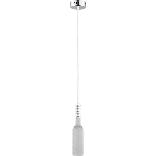 Lampa wisząca BOTTLE butelka chromowana LED 3W 0 0lm IP20 Alfa 1030069