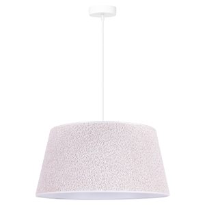 Lampa wisząca Boucle tkaninowa beżowa 333591 Lampa wisząca Boucle tkaninowa beżowa 333591