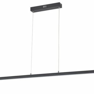 Lampa wisząca Branson czarna LED 1x18W Neutralna biel 1440lm Reality 853934