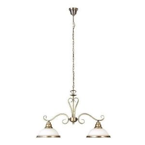 Lampa wisząca brąz Elisett 2xE27x60W wym: 116x62x42 cm Rabalux 959154
