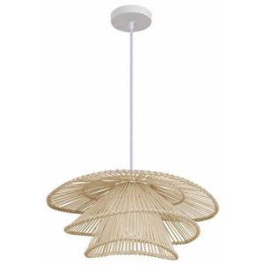 Lampa wisząca brąz Hima 1xE27x40W wym: 120×45,5×45,5 cm Reality 854432