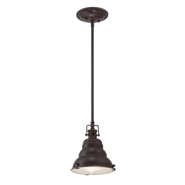Lampa wisząca brąz palladiański Eastvale 1xE27x60W Quoizel 849571