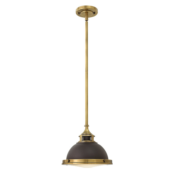 Lampa wisząca brązowa Amelia 1xE27x60W wym: 99,8x29,2x29,2 cm Hinkley 849386