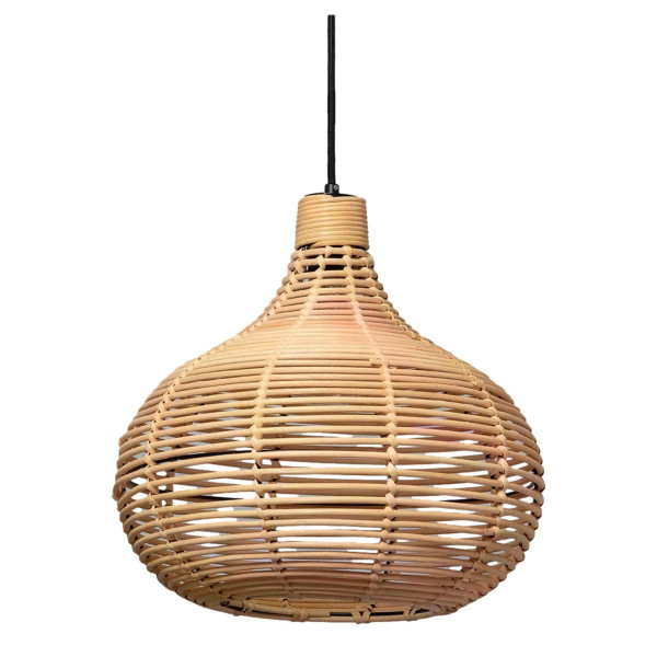 Lampa wisząca brązowa BOHO 1xE27x40W wym: 170x36x36 cm Abruzzo 851335