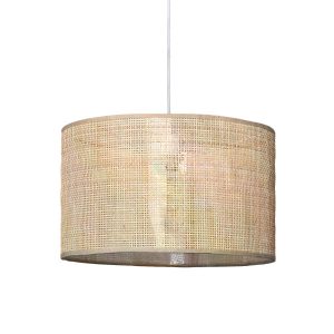 Lampa wisząca brązowa BOHO 1xE27x40W wym: 170x40x40 cm Abruzzo 851351
