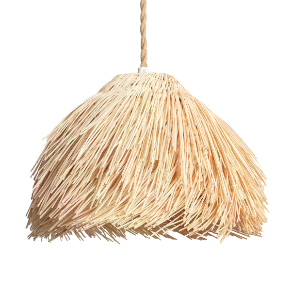 Lampa wisząca brązowa BOHO 1xE27x40W wym: 184x35x35 cm Abruzzo 851436