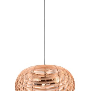 Lampa wisząca brązowa INGA 3xE27x40W wym: 150x50x50 cm Trio 857949 Lampa wisząca brązowa INGA 3xE27x40W wym: 150x50x50 cm Trio 857949