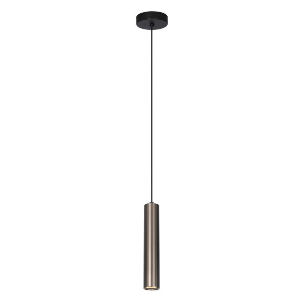 Lampa wisząca brązowa LOPUS 1xGU10x10W wym: 130x5,4x5,4 cm Italux 846377