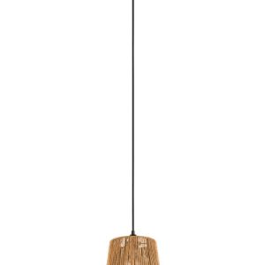 Lampa wisząca brązowa-odcienie brązu HOLM 1xE27x10W wym: 150x24x24 cm RL 854310