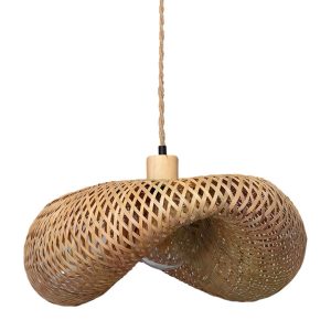 Lampa wisząca brązowa Ponti 1xE27x20W wym: 110x60x40 cm Abruzzo 854604 Lampa wisząca brązowa Ponti 1xE27x20W wym: 110x60x40 cm Abruzzo 854604