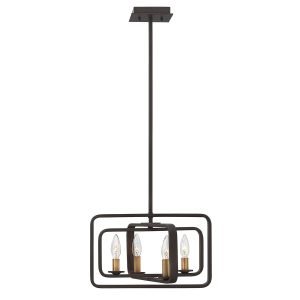 Lampa wisząca brązowa Quentin 4xE14x60W wym: 117,4×38,1×33 cm Hinkley 849523 Lampa wisząca brązowa Quentin 4xE14x60W wym: 117,4×38,1×33 cm Hinkley 849523