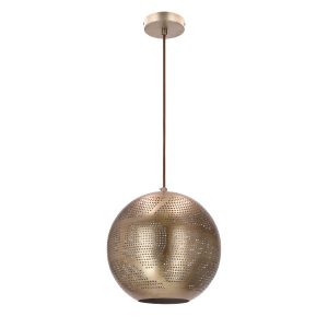 Lampa wisząca brązowa SFINKS 1xE27x60W wym: 125x25x25 cm Candellux 924026