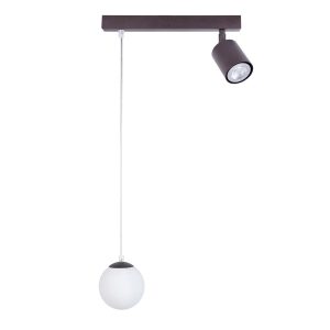 Lampa wisząca brązowo-biała TAVIRA 2xG9x22W Sigma Lighting 835964 Lampa wisząca brązowo-biała TAVIRA 2xG9x22W Sigma Lighting 835964