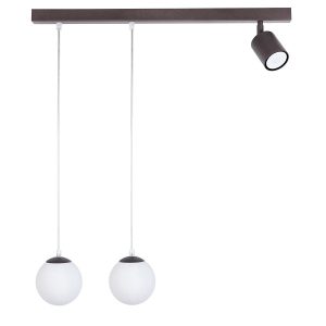 Lampa wisząca brązowo-biała TAVIRA 3xG9x22W Sigma Lighting 836150 Lampa wisząca brązowo-biała TAVIRA 3xG9x22W Sigma Lighting 836150