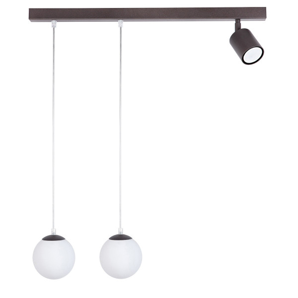 Lampa wisząca brązowo-biała TAVIRA 3xG9x22W Sigma Lighting 836150