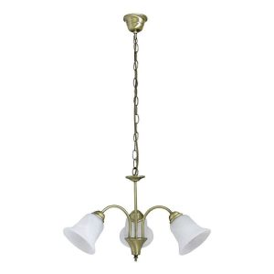 Lampa wisząca brązowo-białe szkło alabastrowe Francesca 3xE14x15W Rabalux 959140 Lampa wisząca brązowo-białe szkło alabastrowe Francesca 3xE14x15W Rabalux 959140