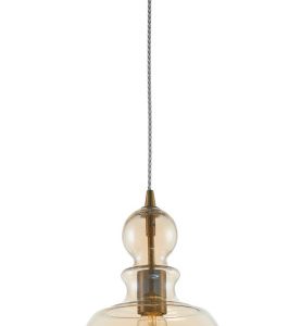 Lampa wisząca brązowo-bursztynowy TONE 1xE27x60W Maytoni 852632 Lampa wisząca brązowo-bursztynowy TONE 1xE27x60W Maytoni 852632