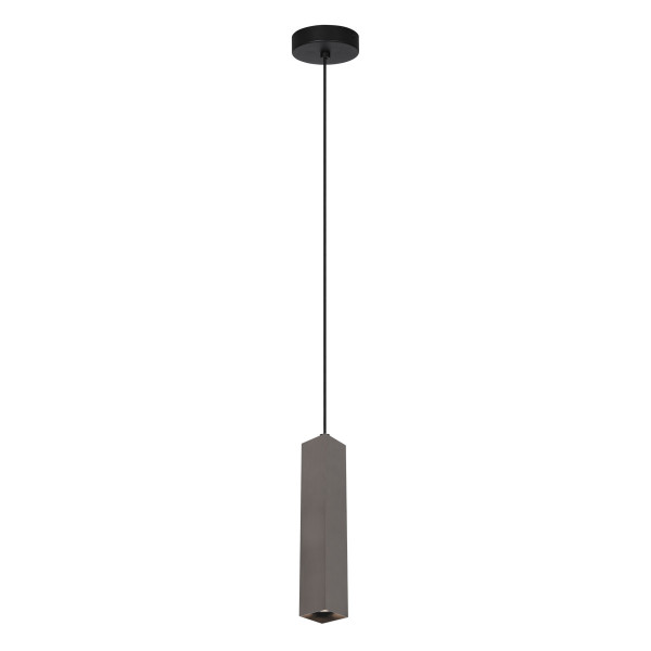 Lampa wisząca brązowo-czarna ANDER 1xGU10x10W wym: 130x5,8x5,8 cm Italux 845682