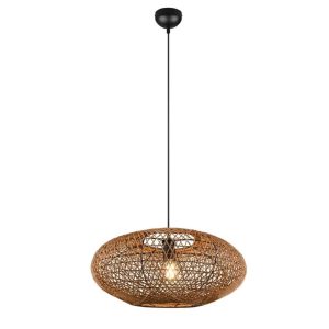 Lampa wisząca brązowo-czarna HEDDA 1xE27x40W wym: 150x52x52 cm Trio 852176 Lampa wisząca brązowo-czarna HEDDA 1xE27x40W wym: 150x52x52 cm Trio 852176