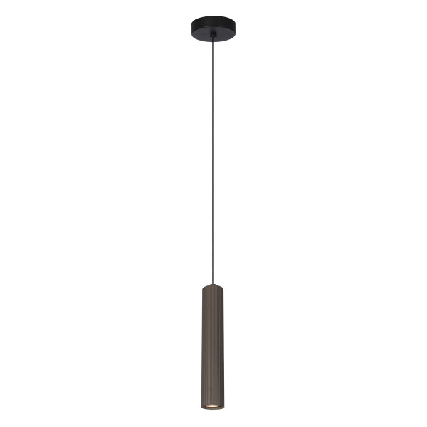 Lampa wisząca brązowo-czarna RILOK 1xGU10x10W wym: 130x5,5x5,5 cm Italux 841778