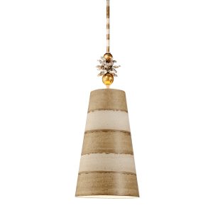 Lampa wisząca brązowo-szara-kremowa Anemome 1xE27x60W Flambeau 850489 Lampa wisząca brązowo-szara-kremowa Anemome 1xE27x60W Flambeau 850489