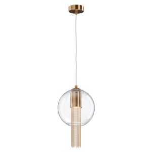Lampa wisząca brązowo-transparentna FLUSSO 1xGU10x12W Maytoni 851419 Lampa wisząca brązowo-transparentna FLUSSO 1xGU10x12W Maytoni 851419