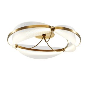 Lampa wisząca BREEZE mosiężno-przezroczysta LED 45W 3000K 2700lm Maytoni 1029995