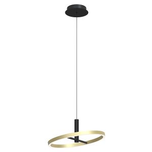 Lampa wisząca Brest LED ze ściemniaczem czarna 111545 Lampa wisząca Brest LED ze ściemniaczem czarna 111545