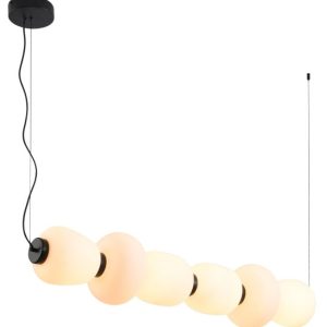 Lampa wisząca BRILLA-6 LED biało-czarna 125 cm 749230 Lampa wisząca BRILLA-6 LED biało-czarna 125 cm 749230