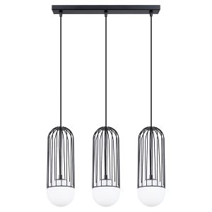 Lampa wisząca Brina 3-punktowa stalowa czarna 328748 Lampa wisząca Brina 3-punktowa stalowa czarna 328748