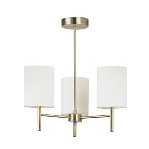 Lampa wisząca BRIO antyczna mosiężna 3xE14x15W wym:46,5x50x50cm IP20 Endon 1025572 Lampa wisząca BRIO antyczna mosiężna 3xE14x15W wym:46,5x50x50cm IP20 Endon 1025572