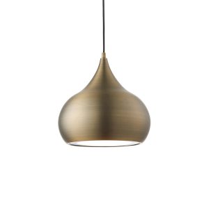 Lampa wisząca BROSNAN antyczny mosiądz LED 19W 4000K 1500lm Endon 1026964 Lampa wisząca BROSNAN antyczny mosiądz LED 19W 4000K 1500lm Endon 1026964