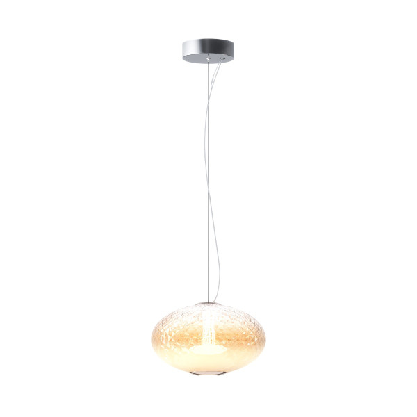 Lampa wisząca BRUMA chromowana-biała LED 12W 2700K 1500lm Maytoni 1025592