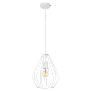 Lampa wisząca Brylant metalowa biała 24755 Lampa wisząca Brylant metalowa biała 24755