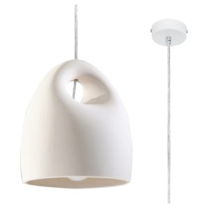 Lampa wisząca Bukanoceramiczna biała 71555
