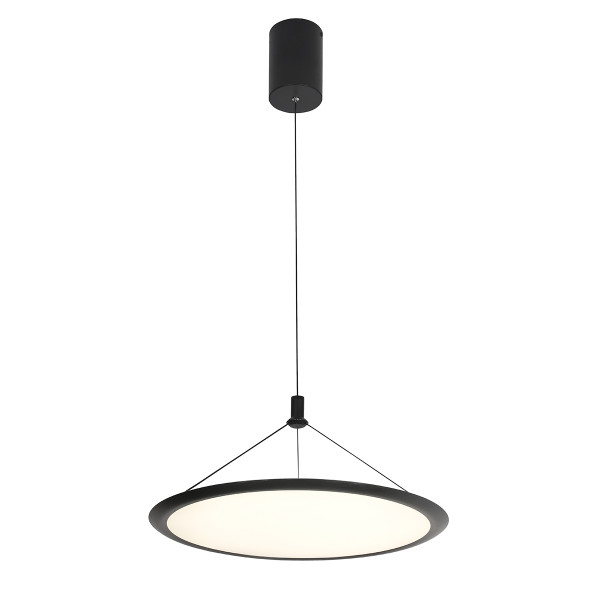 Lampa wisząca Cabras czarna LED 30W 3000-6000K 3800lm Italux 1030065