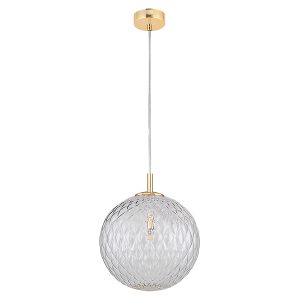 Lampa wisząca Cadix 30 cm szklana złota 57022 Lampa wisząca Cadix 30 cm szklana złota 57022