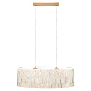 Lampa wisząca Cadre Malo2-punktowa tkaninowa wielkolorowa 56041 Lampa wisząca Cadre Malo2-punktowa tkaninowa wielkolorowa 56041