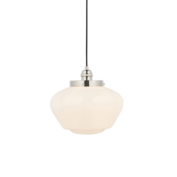 Lampa wisząca CAMBERLEY niklowa 1xE27x20W wym:152x30x30cm IP20 Endon 1022987