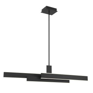 Lampa wisząca CAMENO matowy czarny LED 1x74W Ciepła biel 4700lm Quintiesse 836386 Lampa wisząca CAMENO matowy czarny LED 1x74W Ciepła biel 4700lm Quintiesse 836386