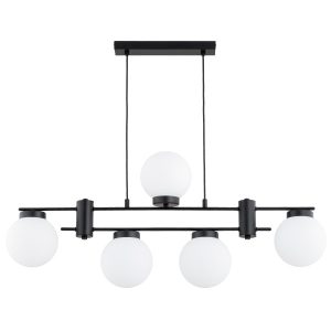 Lampa wisząca CAMINO symetryczna czarna 5xE14x10W wym:70x92x15cm IP20 Alfa 1019042 Lampa wisząca CAMINO symetryczna czarna 5xE14x10W wym:70x92x15cm IP20 Alfa 1019042