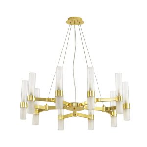 Lampa wisząca CANDELA-10 złota 85 cm 753078 Lampa wisząca CANDELA-10 złota 85 cm 753078
