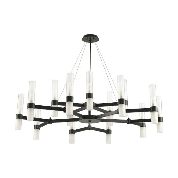 Lampa wisząca CANDELA-15 czarna 120 cm 1066999