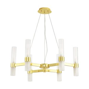 Lampa wisząca CANDELA-6 złota 70 cm 193515