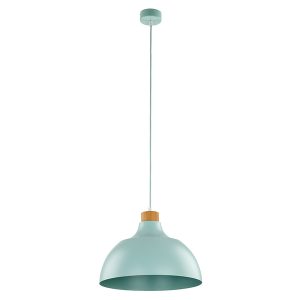 Lampa wisząca Cap metalowa miętowa 266178