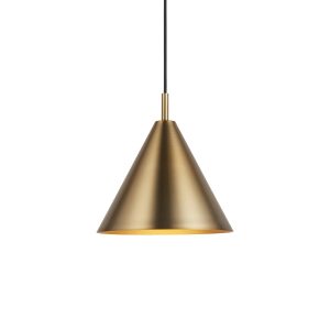 Lampa wisząca CAPE antyczna mosiężna 1xE27x20W IP20 Endon 1026925